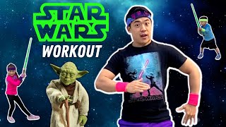 🌟 STAR WARS Exercise  Original Trilogy  JOKES [upl. by Teece]