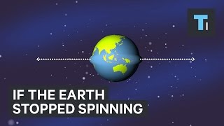 If the Earth stopped spinning [upl. by Enautna385]