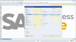 SAP Business One 88 User Interface Overview [upl. by Yaja320]