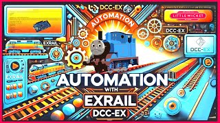 Model Railway Automation using EXRAIL from DCCEX [upl. by Merril]