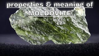 Moldavite Meaning Benefits and Spiritual Properties [upl. by Atsillak]