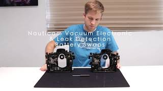 Installation Guide Nauticam Vacuum Electronics amp Leak Detection Battery Swaps [upl. by Ahsotal]