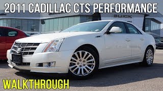 2011 Cadillac CTS Performance AWD  30L V6 Walkthrough [upl. by Vine]