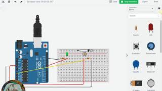 Tinkercad photoresistor [upl. by Adaiha411]