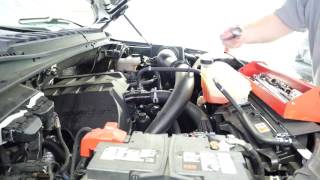 2016 F 150 27L Ecoboost Oil Change [upl. by Leiand]