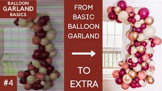 How to Make a Balloon Garland Look Full  Balloon Garland Basics Series  DIY How To [upl. by Sprung]