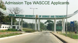 Admission Tips KNUST WASSCE Applicants 2020  Kwame Nkrumah University of Science amp Technology [upl. by Jaunita265]