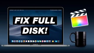 SOLVED Final Cut Pro X Library Too Big FCPX File Managment [upl. by Amble874]