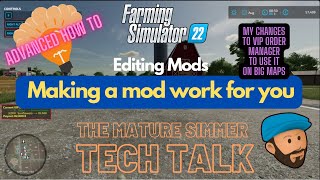 HOW TO EDIT A FS22 MOD TO WORK FOR YOU TWO EXAMPLES EASY AND HARD  Farming Simulator 22 [upl. by Wilkins]