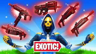 The EXOTIC ONLY Challenge in Fortnite Chapter 4 [upl. by Inilam]