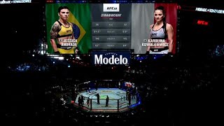 Jessica Andrade vs Karolina Kowalkiewicz [upl. by Ybrik]