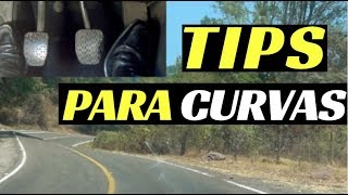 TIPS PARA CARRETERA CURVAS dónde frenar dónde acelerar Velocidad Total [upl. by Nivri]