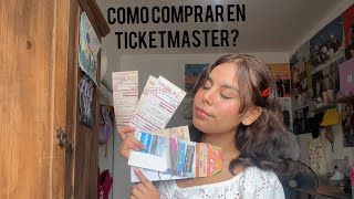 ¿Cómo comprar en Ticketmaster 🫰💞 [upl. by Lachus571]