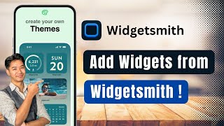 How to Add Widgets from Widgetsmith [upl. by Beauregard]