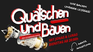 Wir bauen unsere LEGO Ulysses  Quatschen amp Bauen 2 LIVE [upl. by Masson]