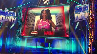 Women’s Royal Rumble participants reveal live reaction  WWE SmackDown 1722 [upl. by Duffie]