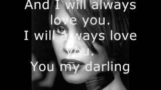 Whitney Houston  I Will Always Love You  Lyrics [upl. by Suvart86]