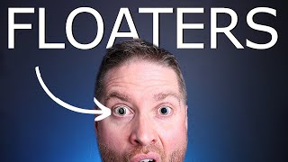 Eye FLOATERS Top 5 Questions Answered About Visual Floaters [upl. by Simaj]