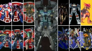 Transformers Galaxy Force All Transformations [upl. by Pouncey800]