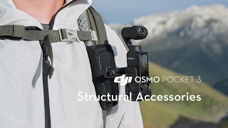 Osmo Pocket 3｜Structural Accessories [upl. by Nandor]