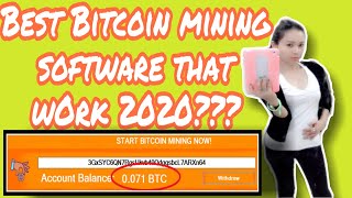 Best Bitcoin Mining Software That Work in 2020 Review [upl. by Esbensen]