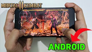 Mortal Kombat 11 Playing on Android 2023  Mortal Kombat 11 Mobile Android Gameplay tutorial [upl. by Maressa608]