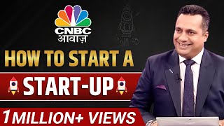 How To Start A StartUp   StartUp Tips  CNBC Awaaz  Dr Vivek Bindra [upl. by Anna-Diane]