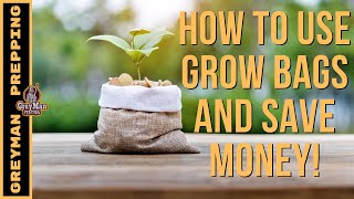 How To Use Grow Bags And Save Money  Container Gardening Tips [upl. by Liam136]