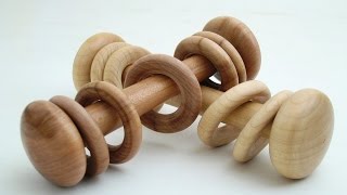 How to Turn a Baby Rattle with Captive Rings Part 1 of 2 [upl. by Fischer]