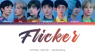 ENHYPEN 엔하이픈  Flicker  Color Coded Lyrics [upl. by Atnuahsal]