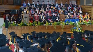 University of Bolton Degree Congregation Ceremonies 2015 [upl. by Aicilec]