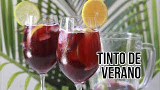 Recetas Tinto de verano Sabor en la mesa Cocina facil [upl. by Ias849]