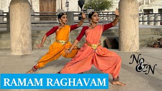 Raamam Raaghvam  RRR  Classical Dance Choreography  Nidhi amp Neha [upl. by Anisamoht]