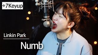 7 key up Numb  Linkin Park cover  Bubble Dia [upl. by Zetrok]