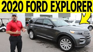 2020 Ford Explorer LIMITED  FIRST LOOK  Exterior amp Interior Walkaround [upl. by Franklin]