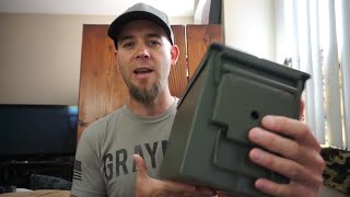 REVIEW Harbor Freight Ammo Cans Any Good [upl. by Ahsinhoj426]