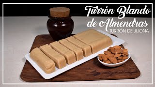 Turrón de Jijona o Turrón Blando de Almendras Casero fácil y paso a paso [upl. by Stedmann]