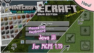 Java UI MCPE 119  New Update Java UI  Mouse Cursor [upl. by Ainoek531]