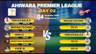 AHIWARA PREMIER LEAGUE  2024  SEASON  5  DAY  2  LIVE ON 108 LIVE [upl. by Accebber]