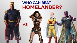 Who can Beat Homelander [upl. by Atnwahsal]