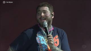 Post Malone  Lollapalooza Chicago 2021  Full Performance  HD [upl. by Balac]