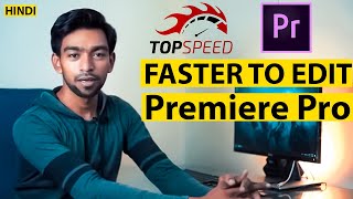 How to Fix A Slow Running Premiere Pro FASTER TO EDIT HINDI [upl. by Ybbor]