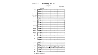 Mahler Symphony No 10 with Score [upl. by Ididn]