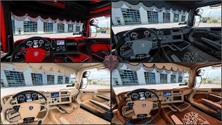 Scania RJL CMI Premium Interior  Euro Truck Simulator 2 Mod 138 Four Variant [upl. by Griffy]