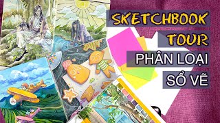 PHÂN LOẠI SỔ VẼ  SKETCHBOOK TOUR [upl. by Chicoine907]