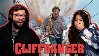 Cliffhanger 1993 First Time Watching Movie Reaction [upl. by Ahseena]