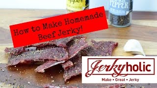 How to Make Homemade Beef Jerky [upl. by Adnilram674]