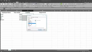 How To Create and Manage a Drop Down Menu in Excel 2016 [upl. by Yeltrab219]