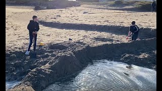 Huge dam construction and destruction from multiple angles [upl. by Cilka722]