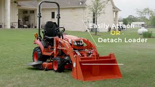 Kubota BX Series Tractor Swift Tach Loader [upl. by Nolan482]